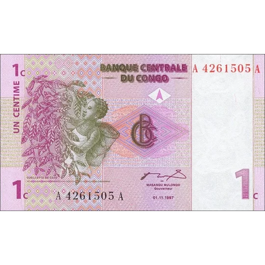 1 Centime - 1997 - P80 - B301a - Unc