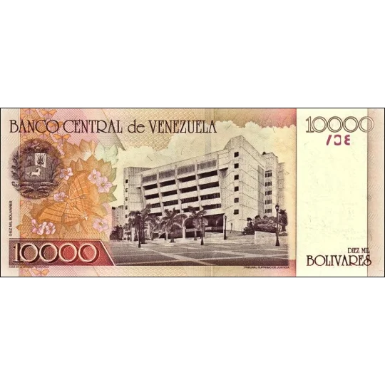 10.000 Bolivares - 2004 - P85d - B353d - Unc