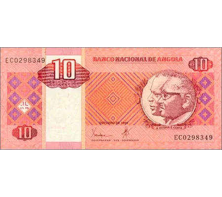 10 Kwanzas - 1999 - P145a - B536 - Unc