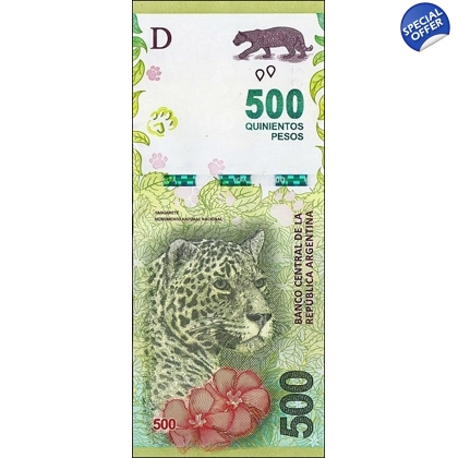 Argentina-500 Pesos-ND(2020)-P356-3-B421c