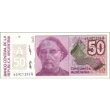 Argentina - 50 Australes - (1988) - P3..