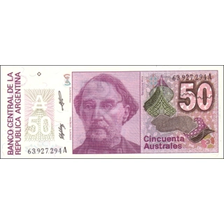 Argentina - 50 Australe..