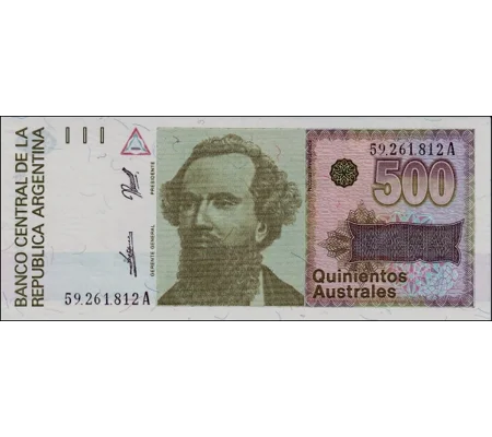 500 Australes - ND(1990) - P328b - Unc