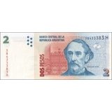 Argentina - 2 Pesos - (2007) - P352-4...