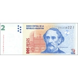 Argentina - 2 Pesos - (2008) - P352-5 ..