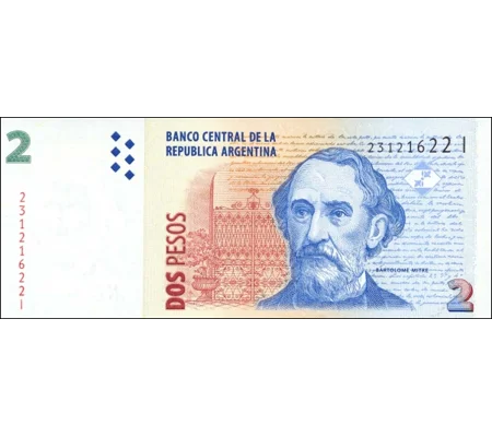2 Pesos - ND(2008) - P352-5 - Unc