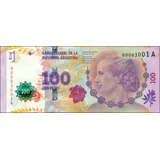 ARS-B411a-100 pesos-(2012)-P358a-Unc
