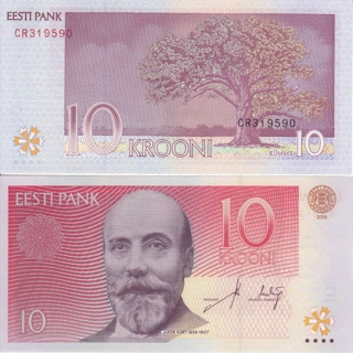 Estonia - 10 Krooni - d..