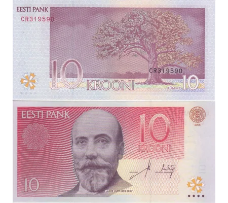 10 Krooni - 2006 - P86a - B228a - Unc