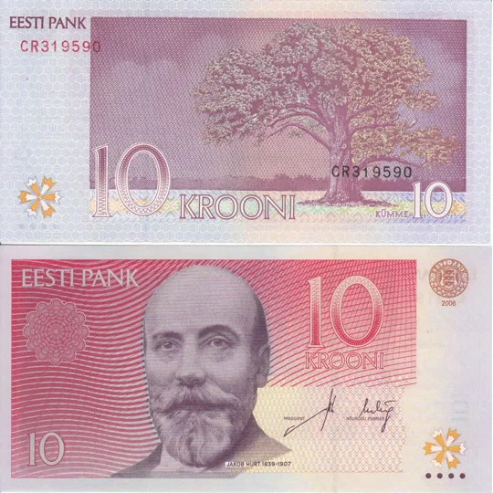 10 Krooni - 2006 - P86a - B228a - Unc