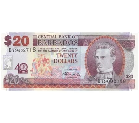 20 Dollars - 2012 - P72 - B231a - Unc