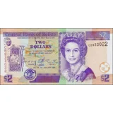 2 Dollars-1999-P60a-B318a-Unc 2 Dollars-1999-P60a-B318a-Unc