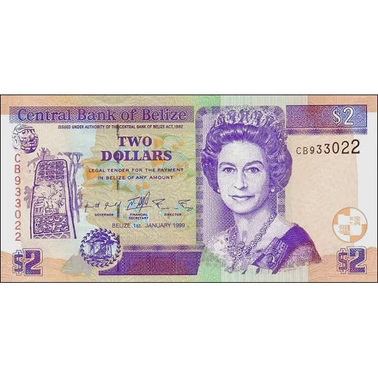 2 Dollars - 1999 - P60a - B318a - Unc