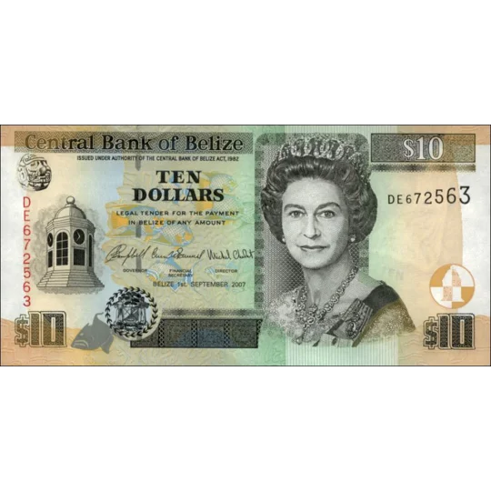 10 Dollars - 2007 - P68c - B326c - Unc