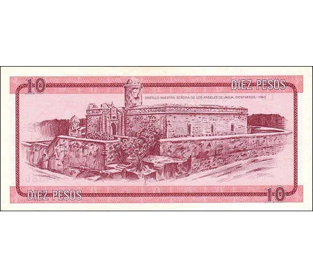 10 Pesos - 1985 - PFX4 - B804a - Unc
