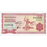 Burundi - 20 Francs - 1997 - P27d