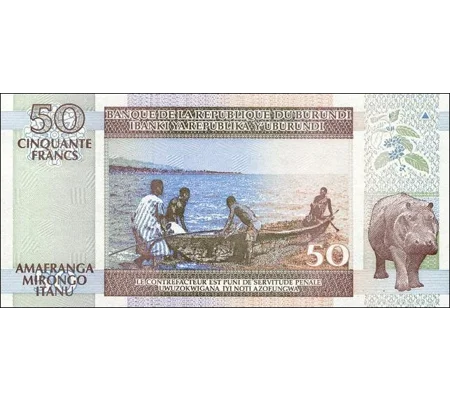 50 Francs - 2001 - P36c - B222c - Unc