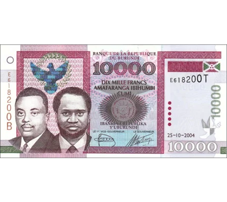 10.000 Francs - P43a - 2004 - B230 - Unc