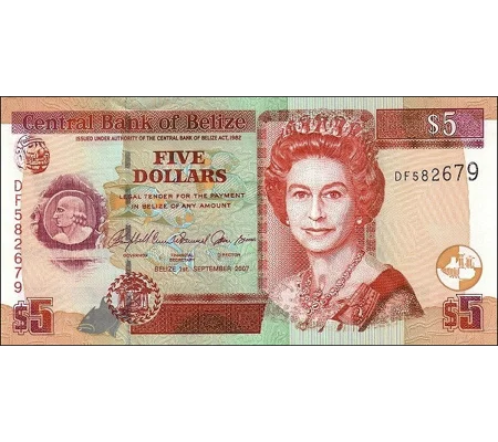 5 Dollars - 2007 - P67c - B325c - Unc