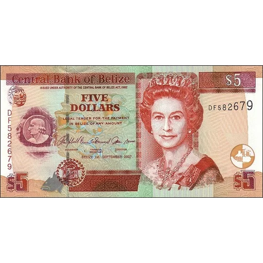 5 Dollars - 2007 - P67c - B325c - Unc