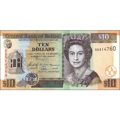 10 Dollars - 2005 - P68b - B326b - Unc