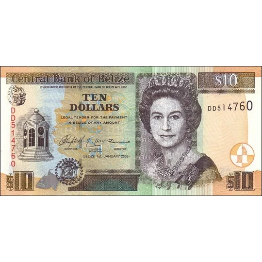 10 Dollars - 2005 - P68b - B326b - Unc