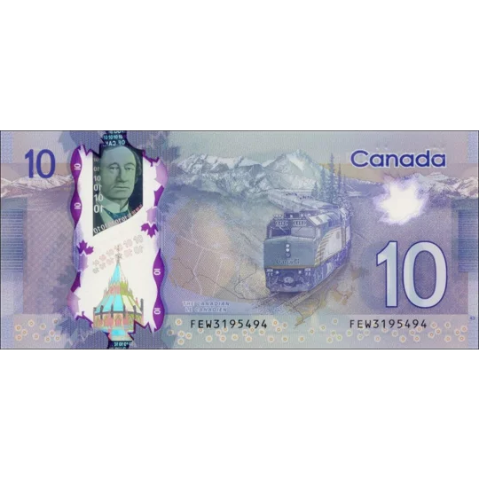 10 Dollars - 2013 - P107a - B372a - Unc