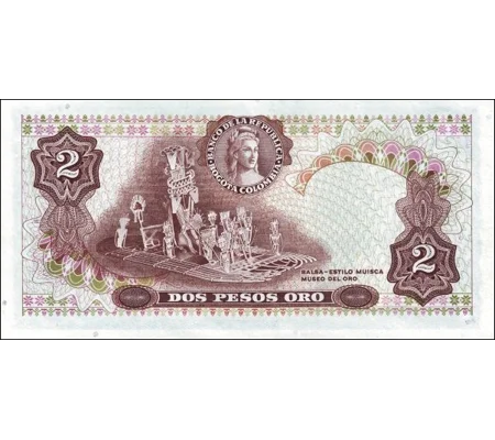 2 Pesos - 1977 - P413b - B948f - Unc