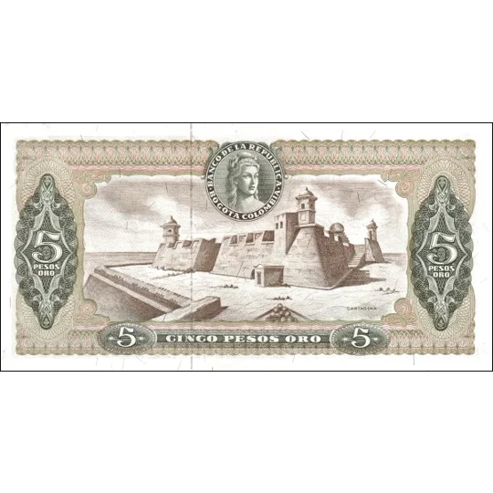 5 pesos - 1978 - P406f - B949n - Unc