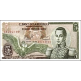 Colombia - 5 pesos - 1978 - P406f - B9..