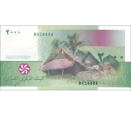 2000 Francs - 2005 - P17b - B308a-B - Unc