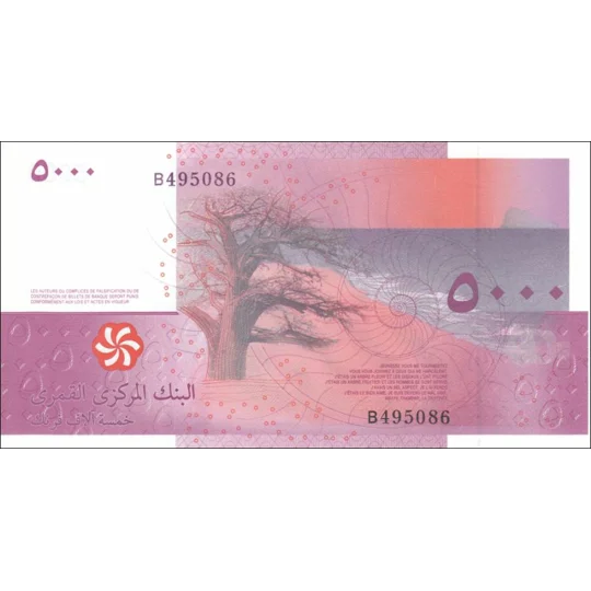 5000 francs - 2006 - P18a - B309a-C - Unc