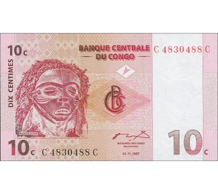 10 Centimes - 1997 - P82a - B303a - Unc