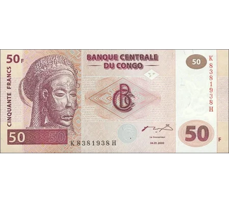 50 Francs - 2000 - P91 - B314a - Unc