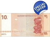 Congo-10 Francs-2003-P93A-B312b Congo-10 Francs-2003-P93A-B312b