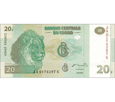 20 Francs - 2003 - P94 - B313a - Unc
