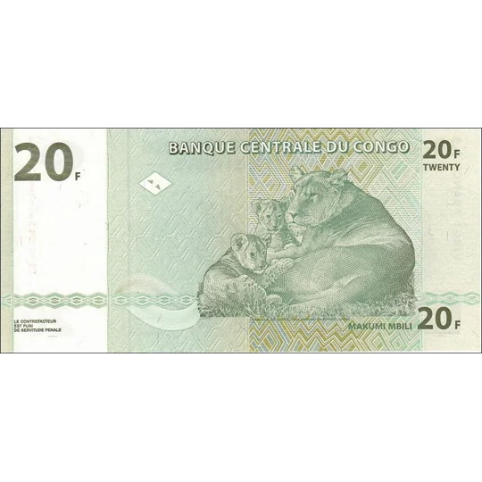20 Francs - 2003 - P94 - B313a - Unc