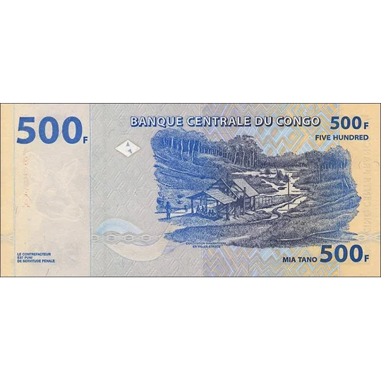 500 Francs - 2002 - P96b - B317a - Unc