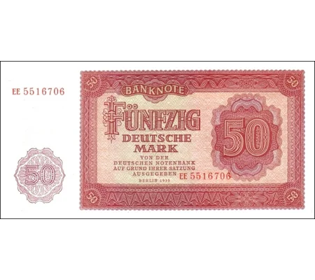 50 D.mark - 1955 - P20 - B216 - XF