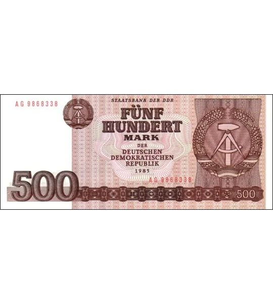 500 D.mark - 1985 - P33 - B307 - Unc