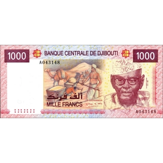 Djibouti - 1000 Francs ..