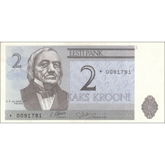 2 Krooni - 1992 - P70 - B213a - Unc