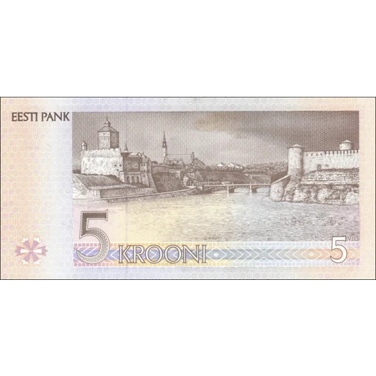 5 Krooni - 1994 - P76a - B219a - Unc
