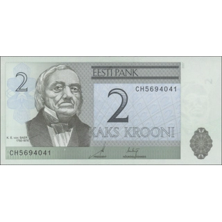 Estonia - 2 Krooni - 20..