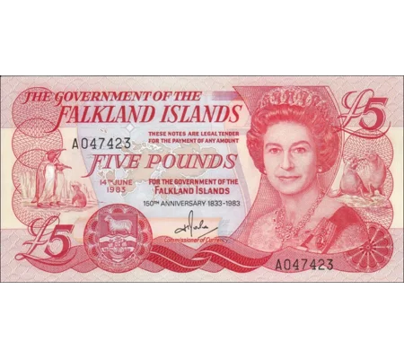 5 Pounds - 1983 - P12 - B217a - Unc