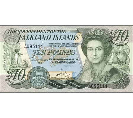10 Pounds - 1986 - P14a - B220a - Unc