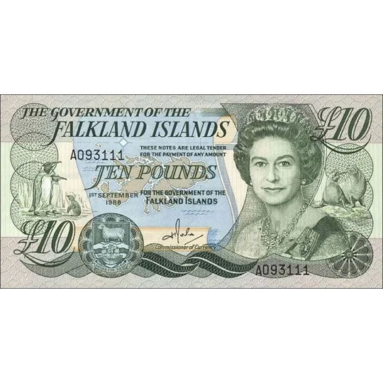 10 Pounds - 1986 - P14a - B220a - Unc
