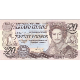 Falklands - 20 Pounds -..
