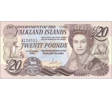 20 Pounds - 1984 - P15a - B221a - Unc