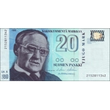 Finland - 20 mark - 1993 - P123 - B407